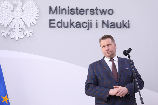 Szef MEiN Przemysław Czarnek