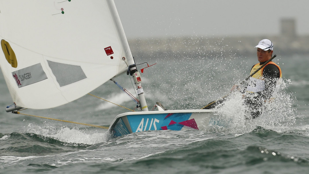 Niemiec Simon Groteluschen wygrał wyścig finałowy w żeglarstwie w klasie Laser mężczyzn podczas igrzysk olimpijskich w Londynie. Złoty medal zdobył natomiast Australijczyk Tom Slingsby.