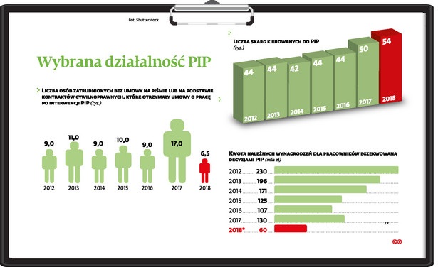 Wybrana dzialalność PIP