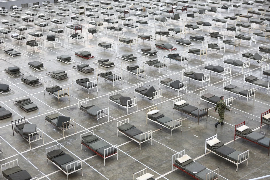 U improvizovanoj bolnici na Beograskom sajmu biće smešteni lakši pacijenti