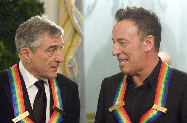 Robert De Niro (po lewej) i Bruce Springsteen w Kennedy Center w Waszyngtonie