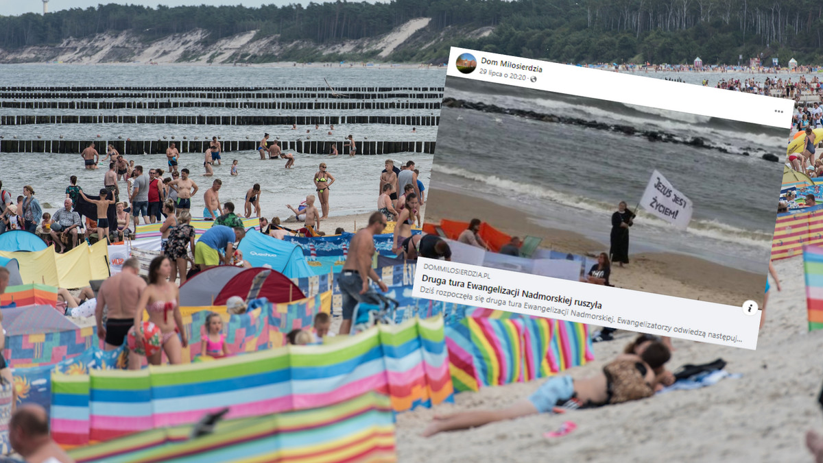 Zakonnice odwiedzają plaże nad Bałtykiem. Nie zawsze jest miło