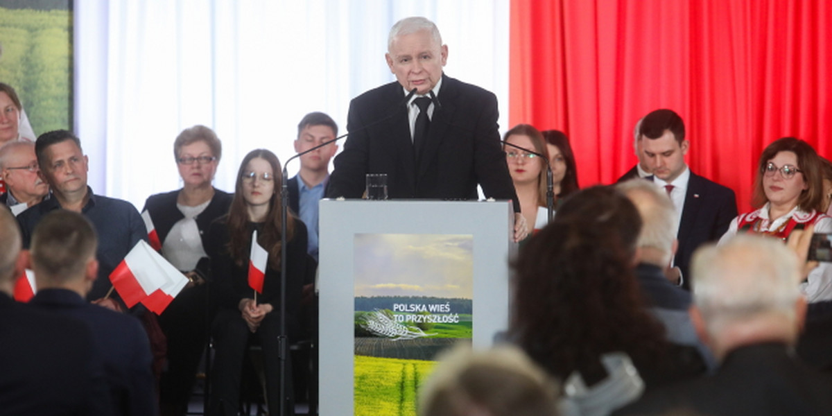 Łyse, konwencja PiS na temat polskiego rolnictwa.