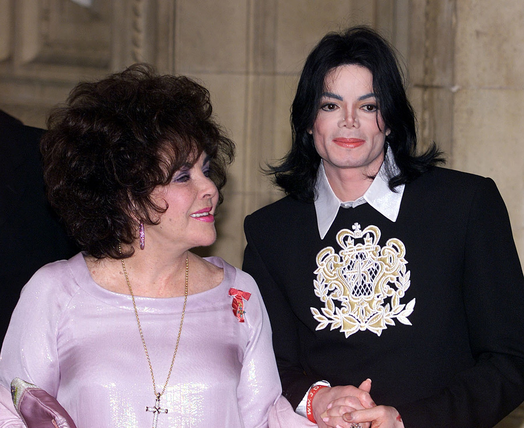 Michael Jackson a Elizabeth Taylor.