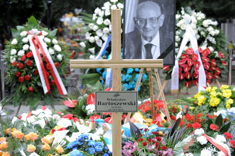 Uroczystości pogrzebowe Władysława Bartoszewskiego