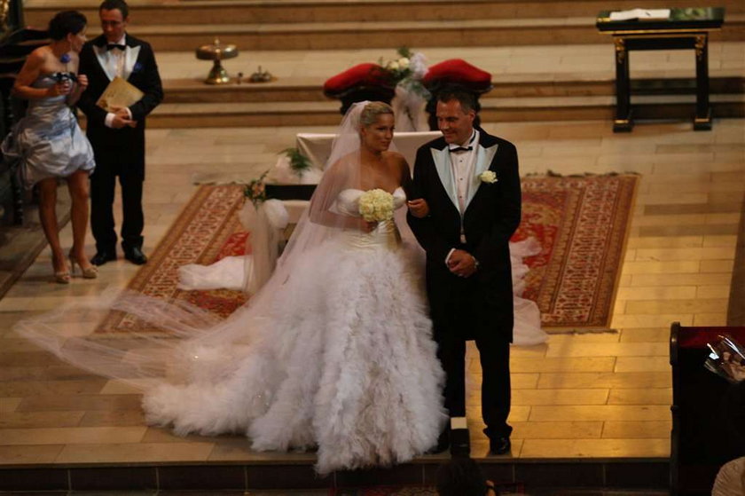 Piękny ślub Liszowskiej  i Serneke. ZDJĘCIA!