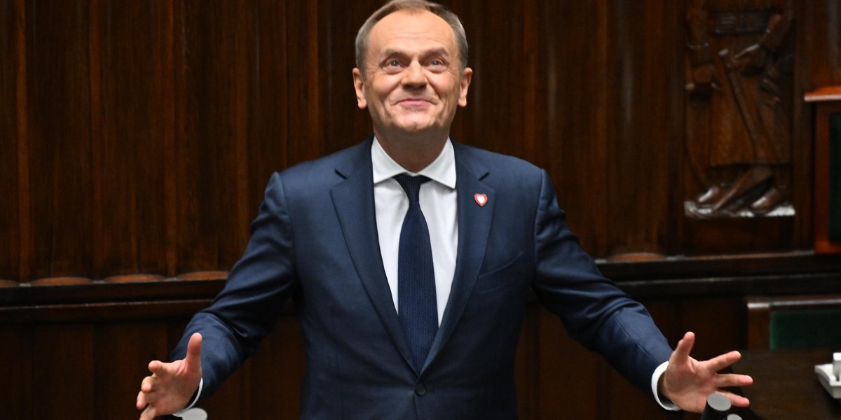 Donald Tusk zadowolony z wyboru.