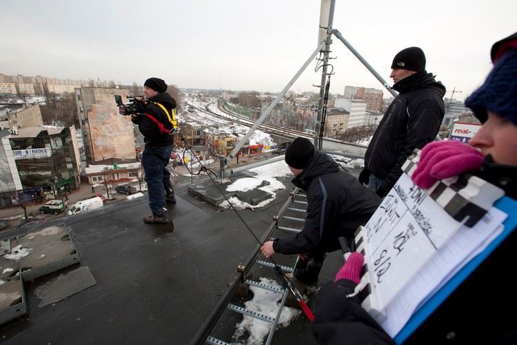 Na planie filmu Wojciecha Smarzowskiego '7 dni'