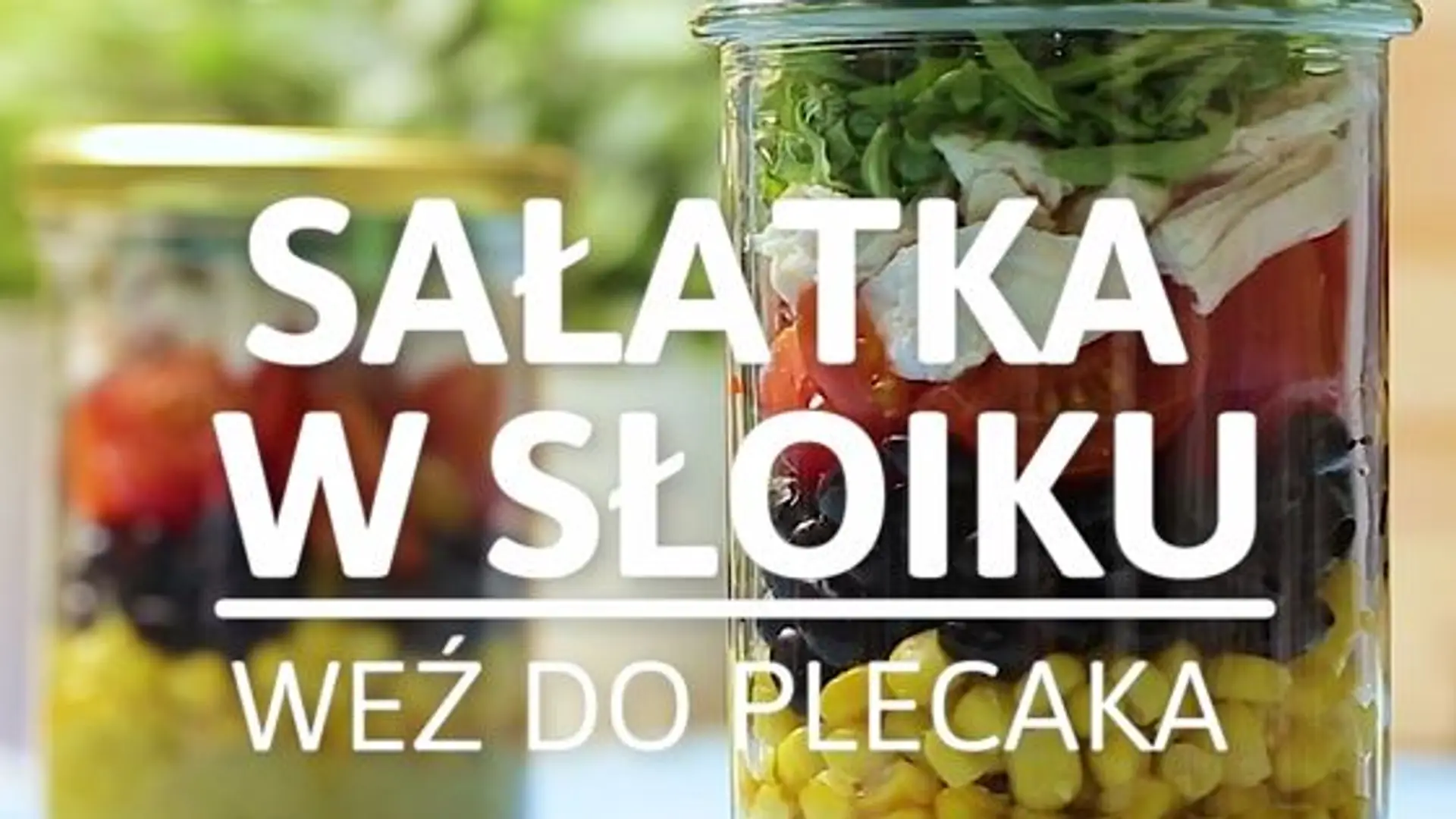 Zdrowy lunch do pracy – meksykańska sałatka w wersji fit