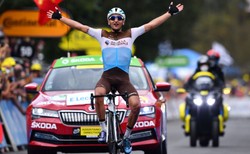 Tour de France: Peters wygrał po samotnym finiszu etap w Pirenejach [KLASYFIKACJA]