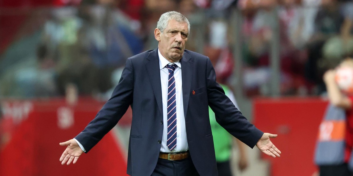 Fernando Santos w ubiegłym roku prowadził reprezentację Polski.