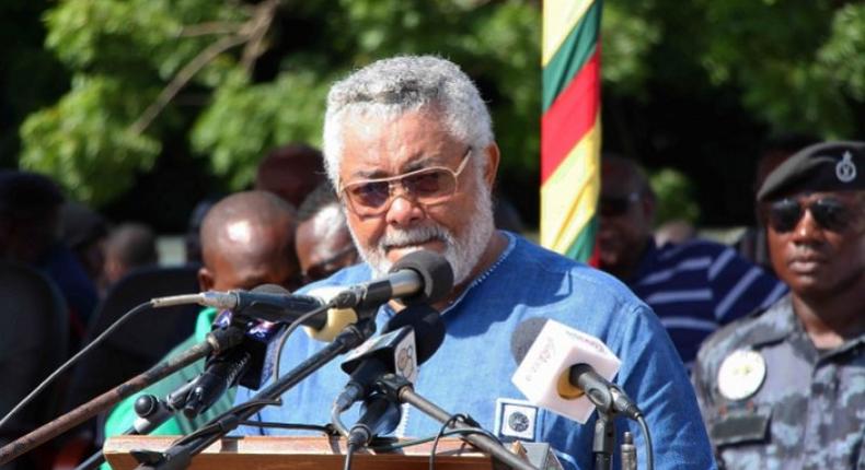 Ghana’s former President, Jerry John Rawlings