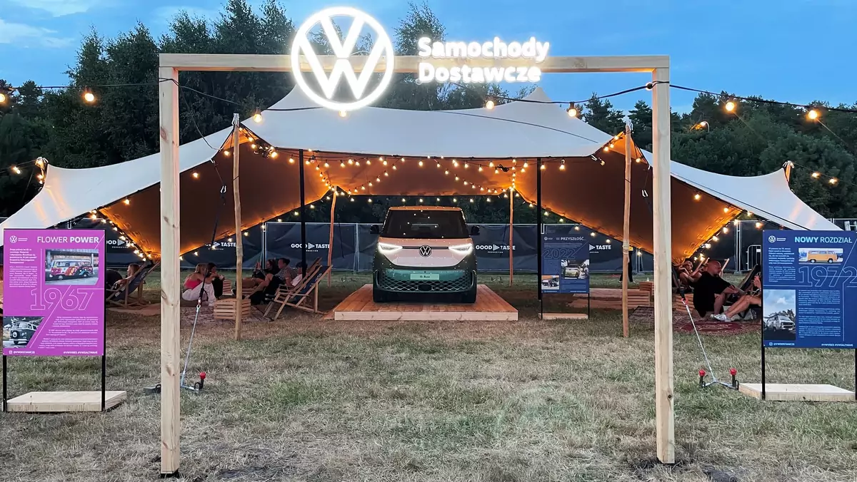 Volkswagen ID. Buzz na festiwalu Salt Wave w Jastarni