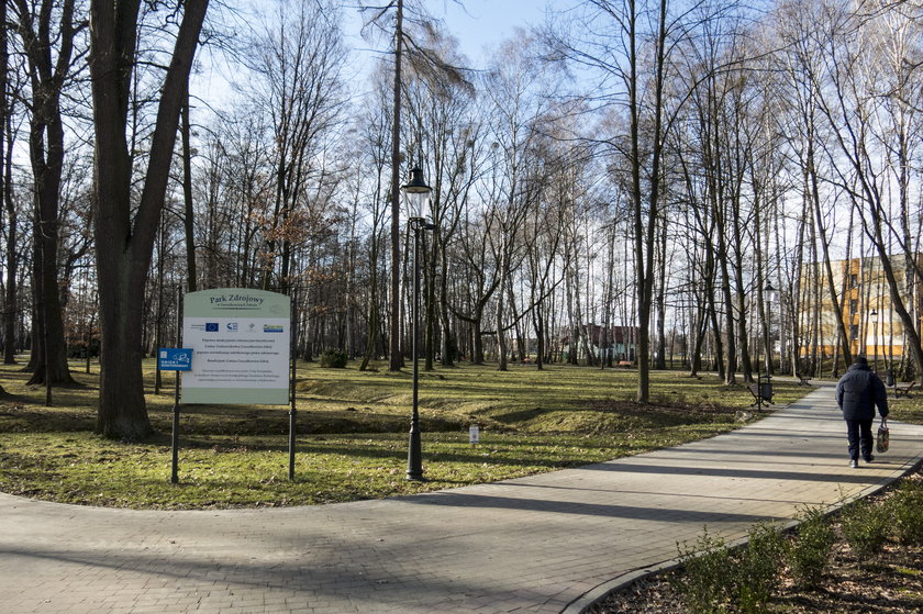 Park przy Uzdrowisku w Goczałkowicach