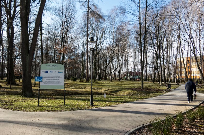 Park przy Uzdrowisku w Goczałkowicach