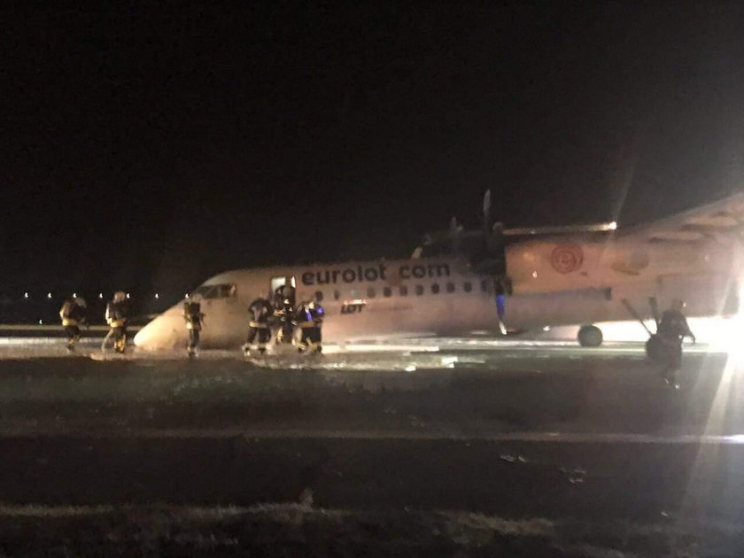 Wypadek Bombardiera na warszawskim lotnisku. Szokujące ustalenia komisji!