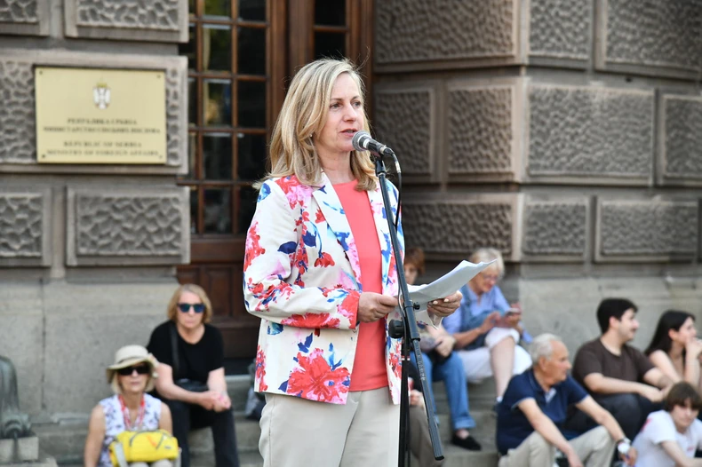 Studenti protest Kneza Miloša