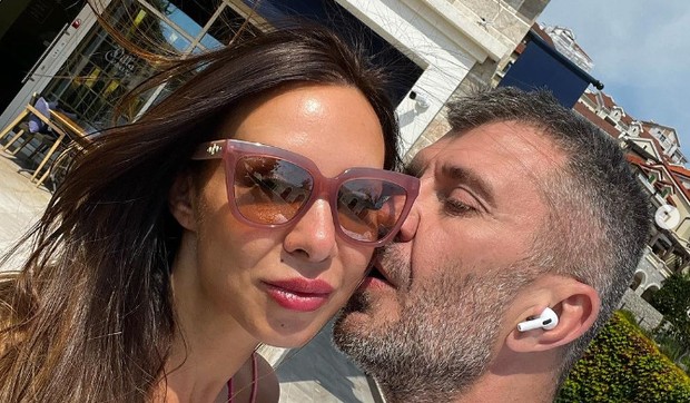 Zoran Đorđević sa devojkom Marinom