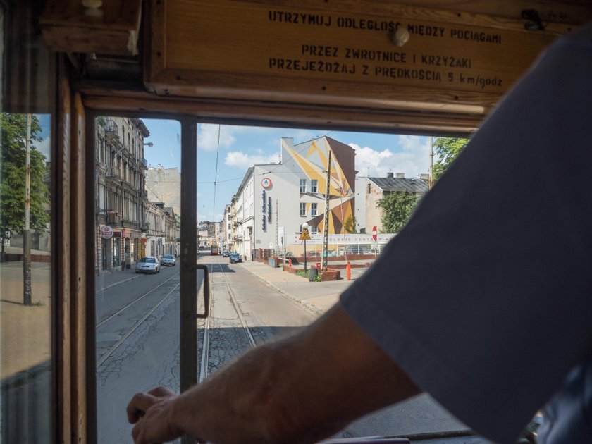 zabytkowy tramwaj, Łódź, 