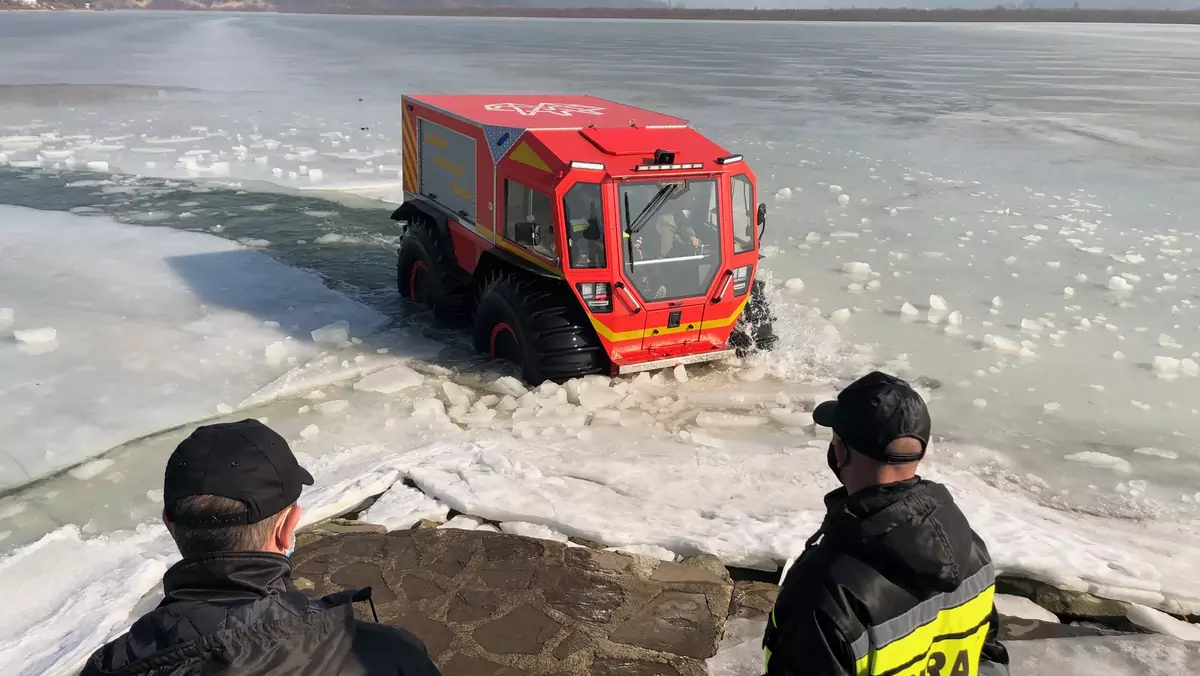 Pojazd strażacki Sherp OSP Nowy Cydzyn