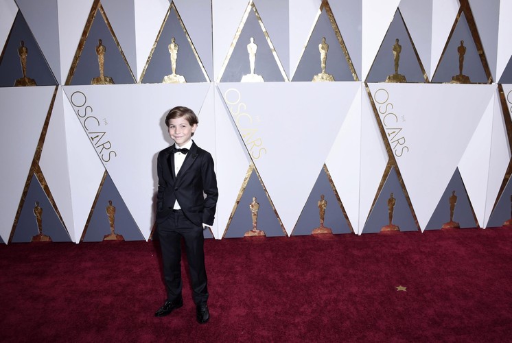 Jacob Tremblay na oscarowy, czerwonym dywanie