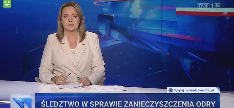 "Wiadomości" TVP o katastrofie na Odrze. "Atak niemieckich mediów" [WIDEO]