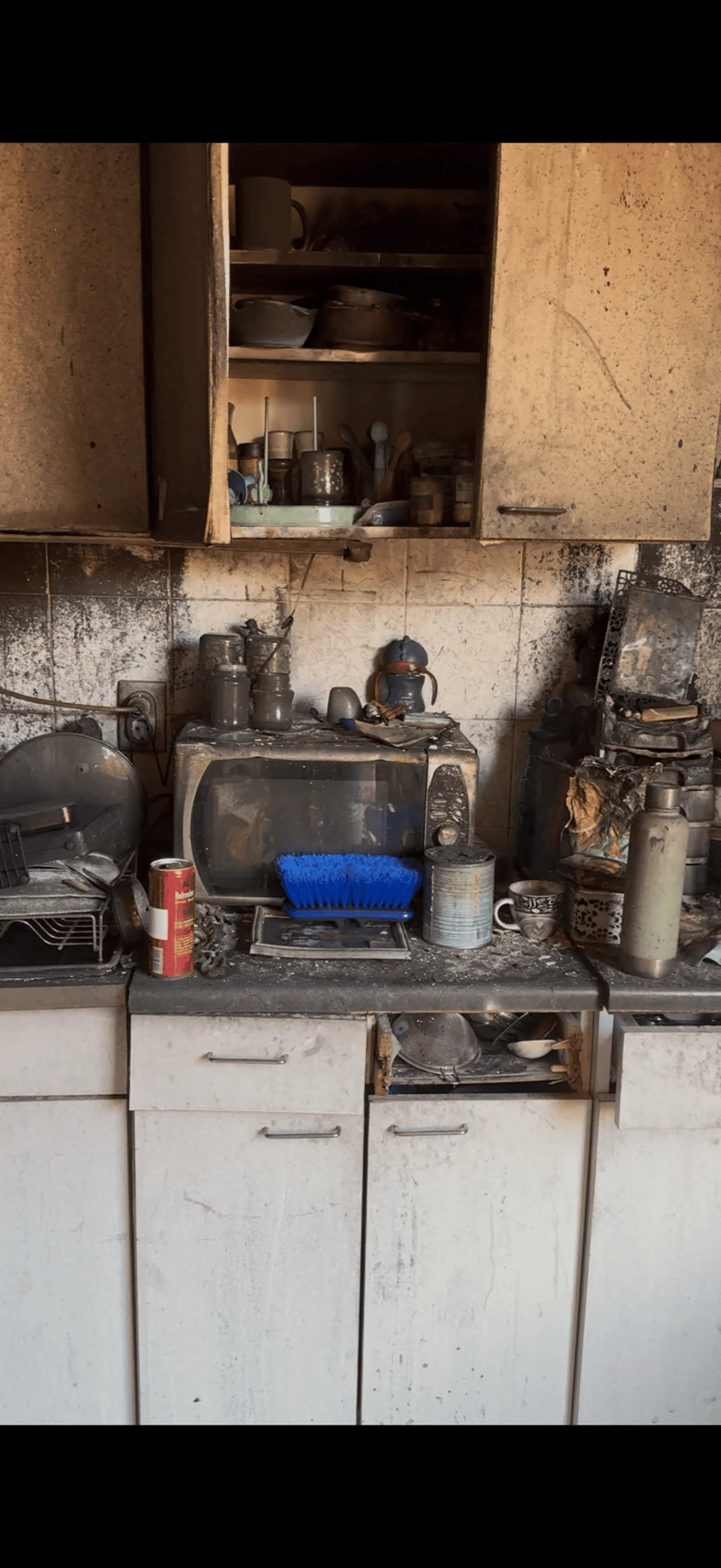 Dom više nije funkcionalan nakon požara