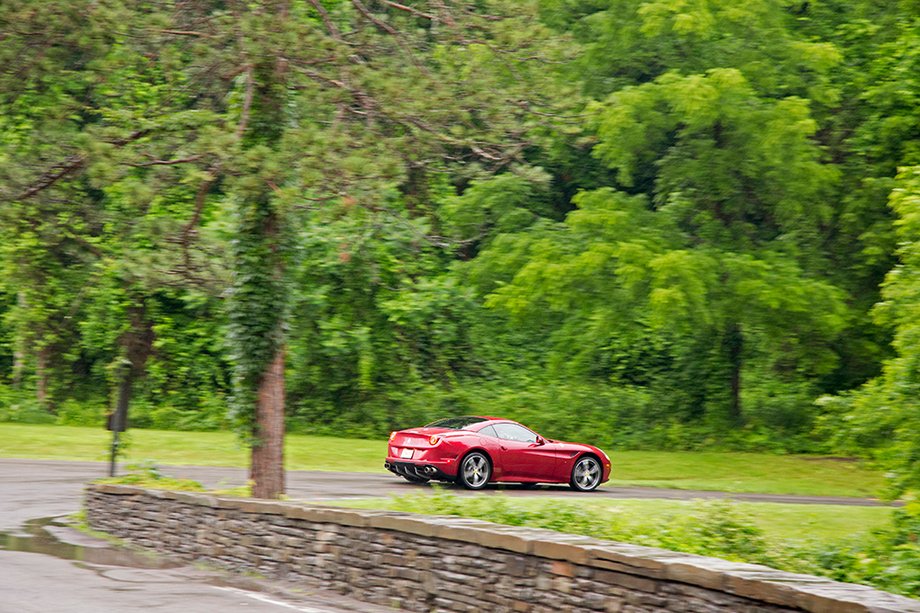 The stone bridge is a landmark of the course — and one of the trickier parts to drive!