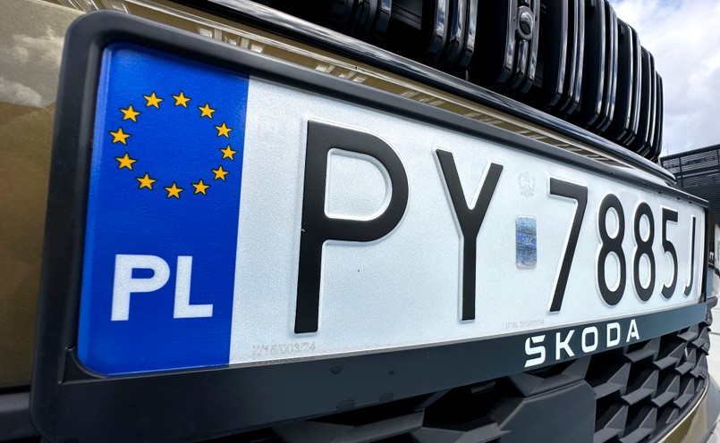 Tablica rejestracyjna