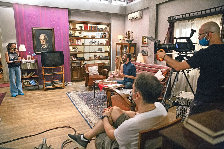 Snimanje serije "Slučaj porodice Bošković"