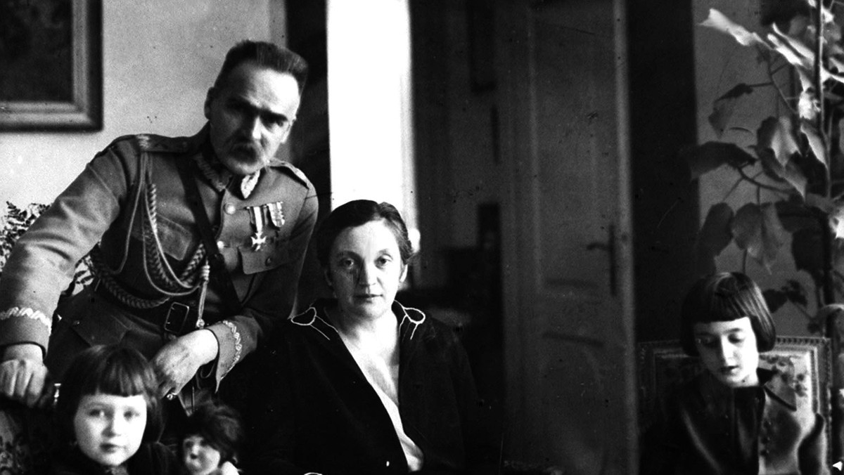 Aleksandra Szczerbińska i Marszałek Piłsudski