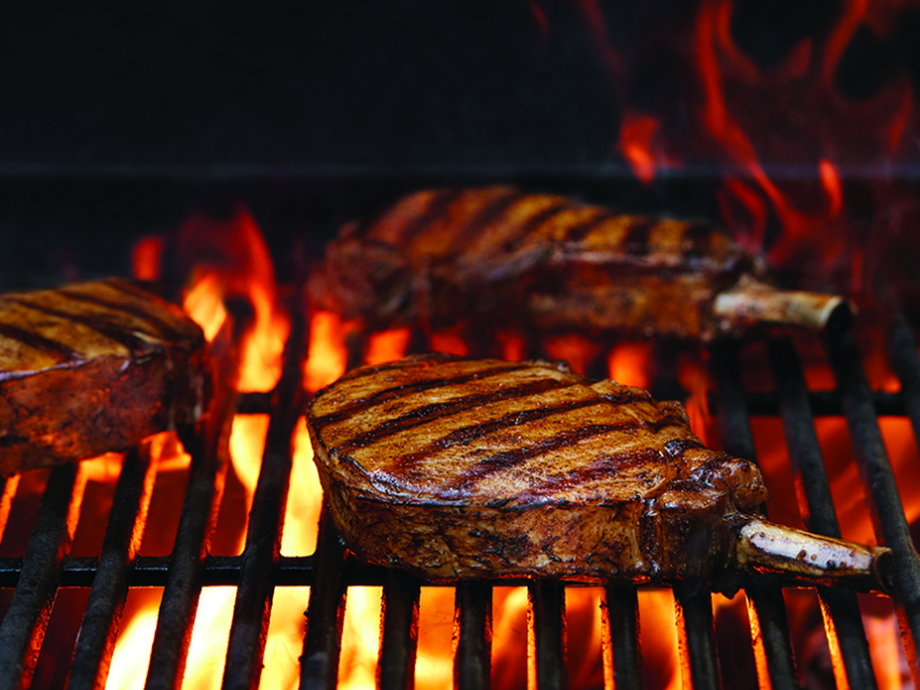 The new grills will impact 40% of the menu, including the new Bone-In Pork Chops