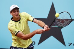 Hubert Hurkacz w ćwierćfinale debla turnieju w Madrycie