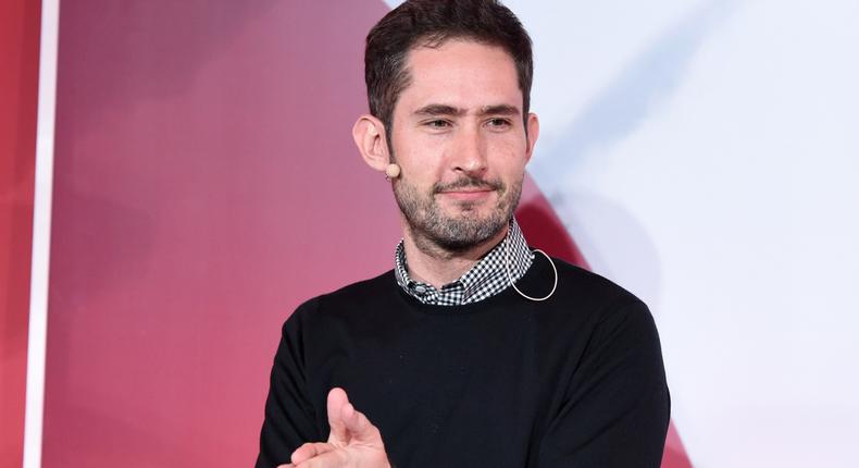 CEO cofounder of Instagram, Kevin Systrom.