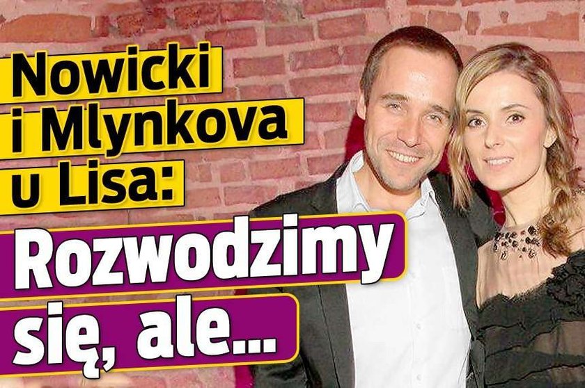 Nowicki i Mlynkova u Lisa: Rozwodzimy się, ale...