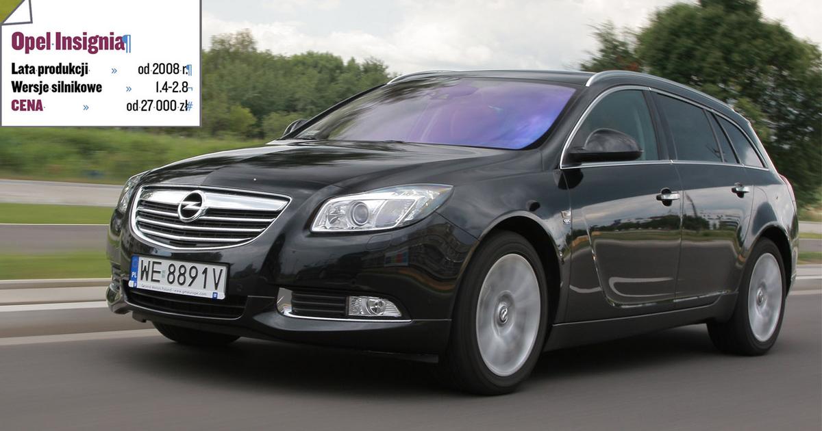 Opel Insignia I (od 2008 r.): trwała, ale nie bez wad