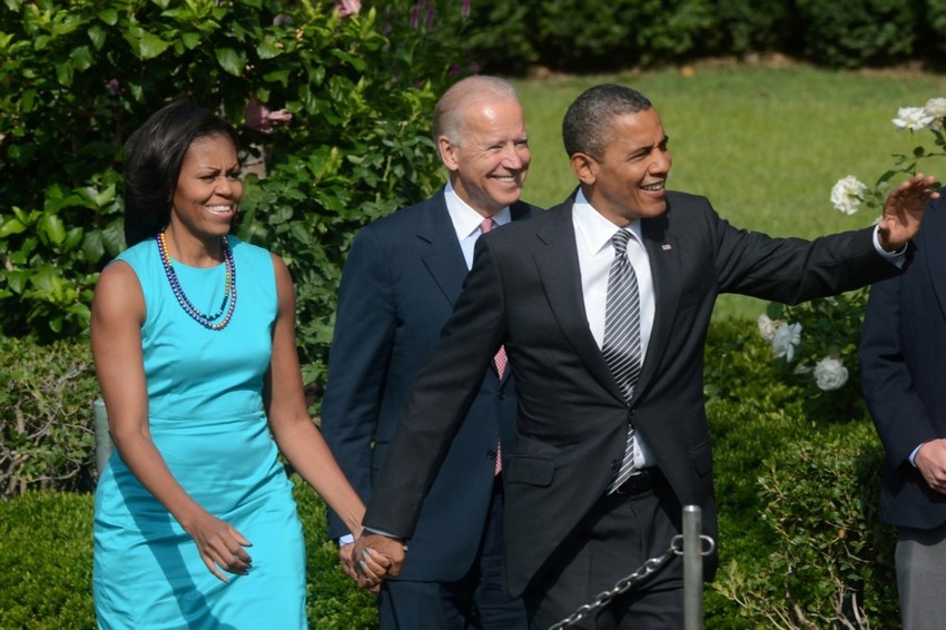 Barak i Mišel Obama sa Džoom Bajdenom