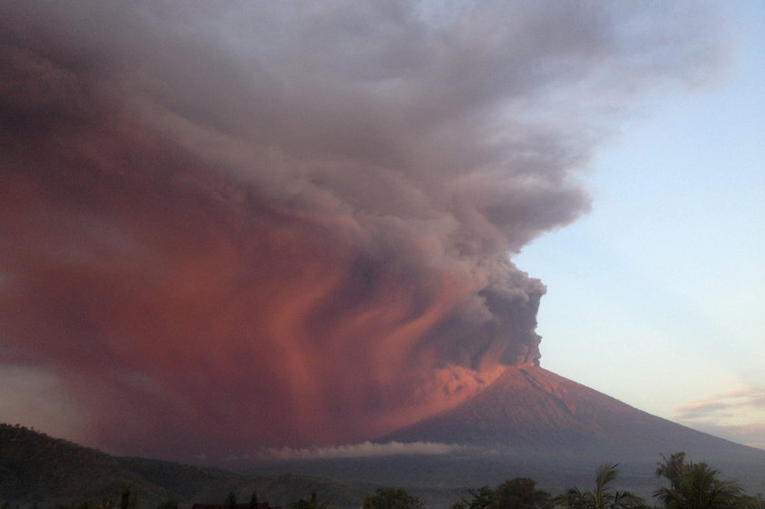 Wulkan Agung na Bali