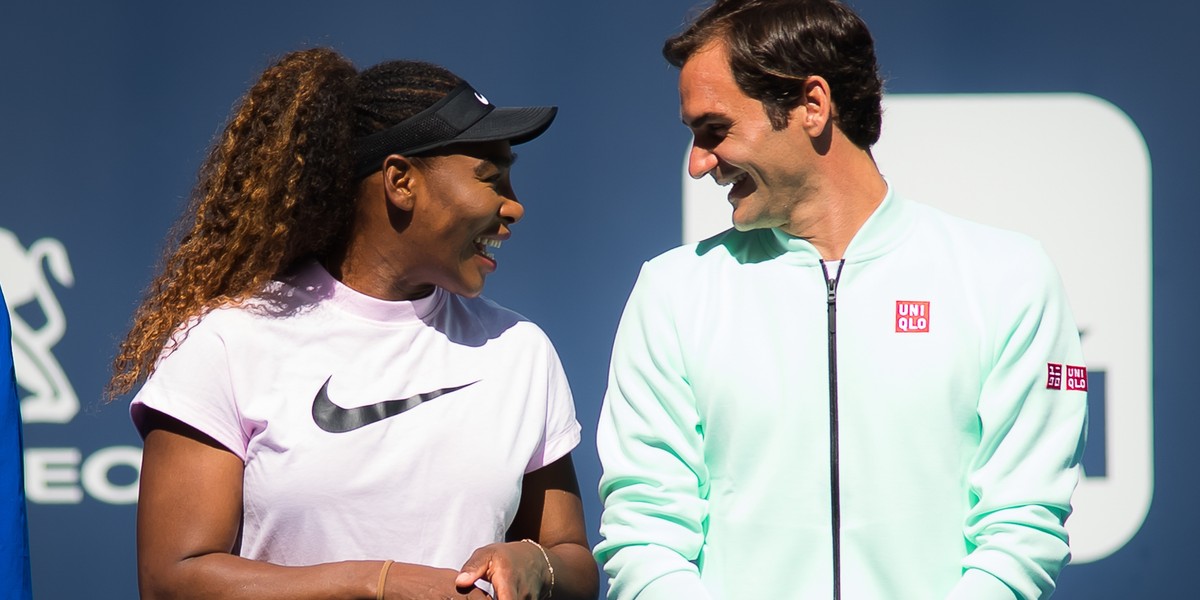 Serena Williams i Roger Federer