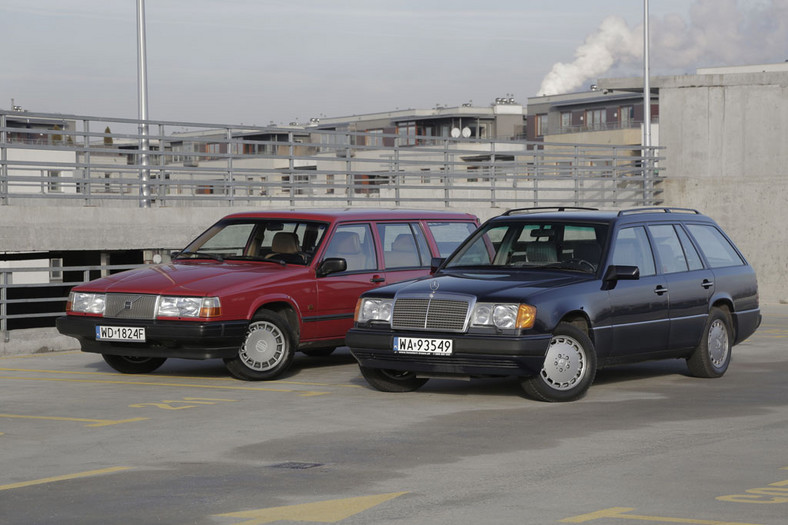 Mercedes S124 kontra Volvo 740 kombi - który klasyk będzie lepszy na co dzień