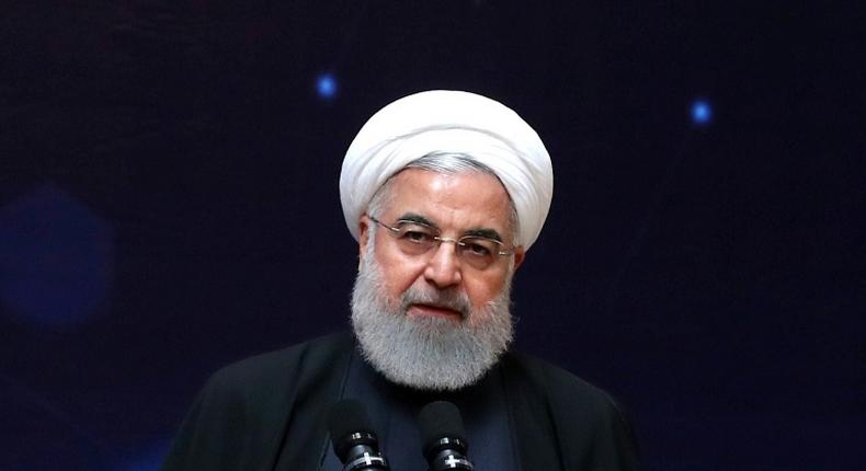 Iranian President Hassan Rouhani accused US forces of involvement in terrorism