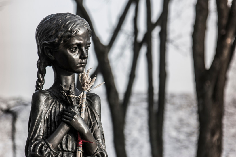 Pomnik w Ukrainie upamiętniający Hołodomor