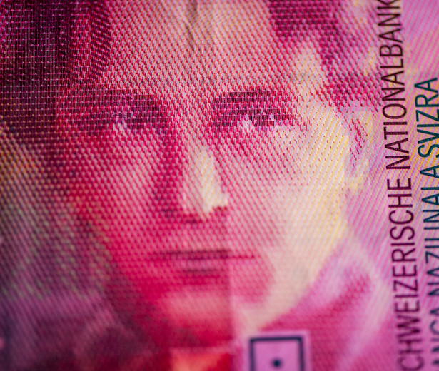 Frank szwajcarski - banknot o nominale 20 franków