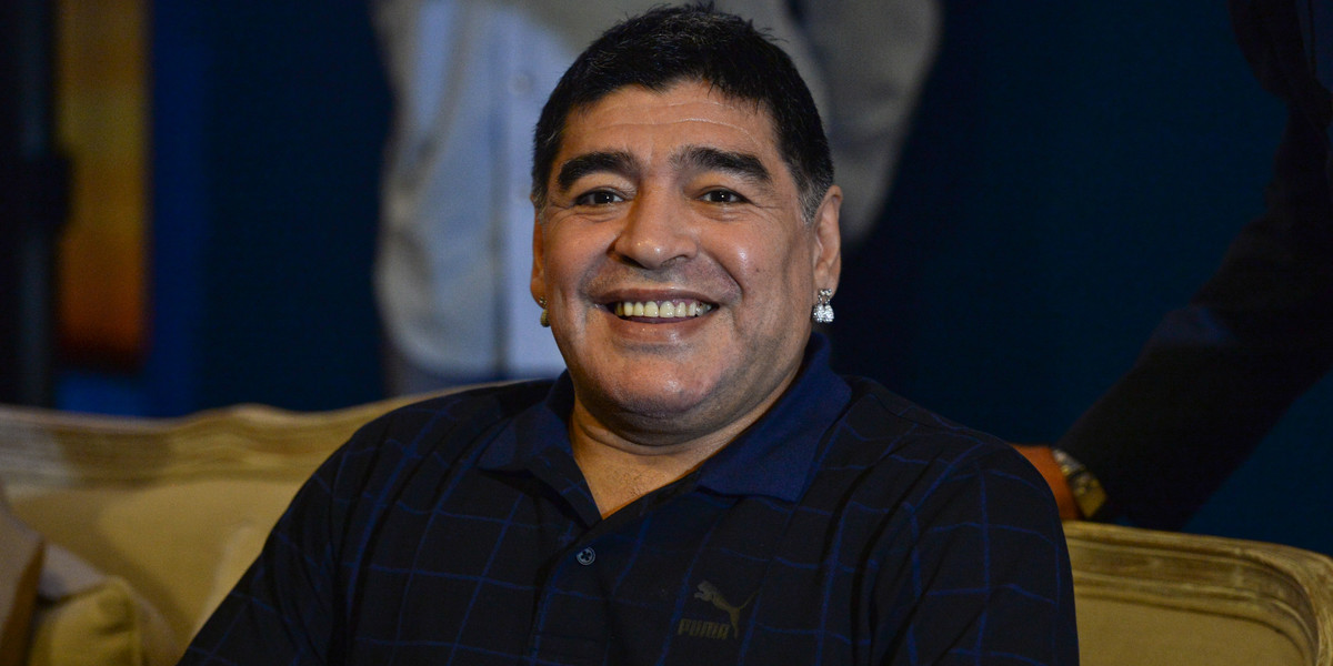 Diego Maradona zmarł w 2020 r. 