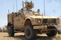 Pojazd typu M-ATV - czterokołowy, opancerzony wóz produkcji amerykańskiej, który miał być odporny na wybuchy min