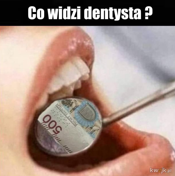 Memy o dentystach na dzień dentysty