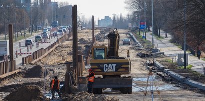 Stęskniliście się? W Łodzi ruszył kolejny remont Śmigłego-Rydza. Utrudnienia w ruchu i zmiany w komunikacji miejskiej