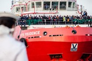 Hundreds of Migrants Rescued By Italian Coast Guard