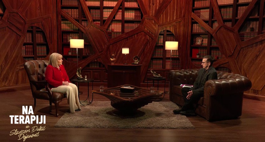 Milutin Popović Zahar, emisija "Na terapiji sa Slavicom Đukić Dejanović"