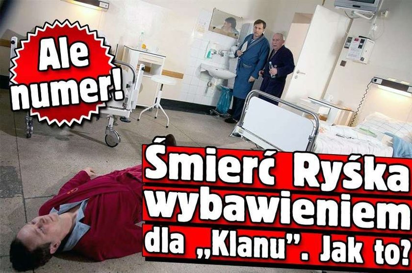 Śmierć Ryśka wybawieniem dla "Klanu". Jak to?